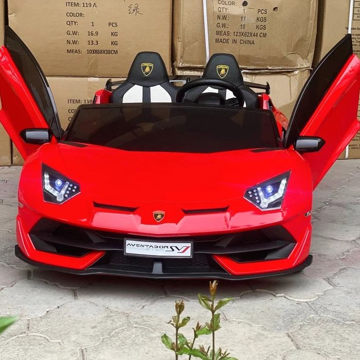 Детская машина Lamborgini Aventador SV drifting электромобиль