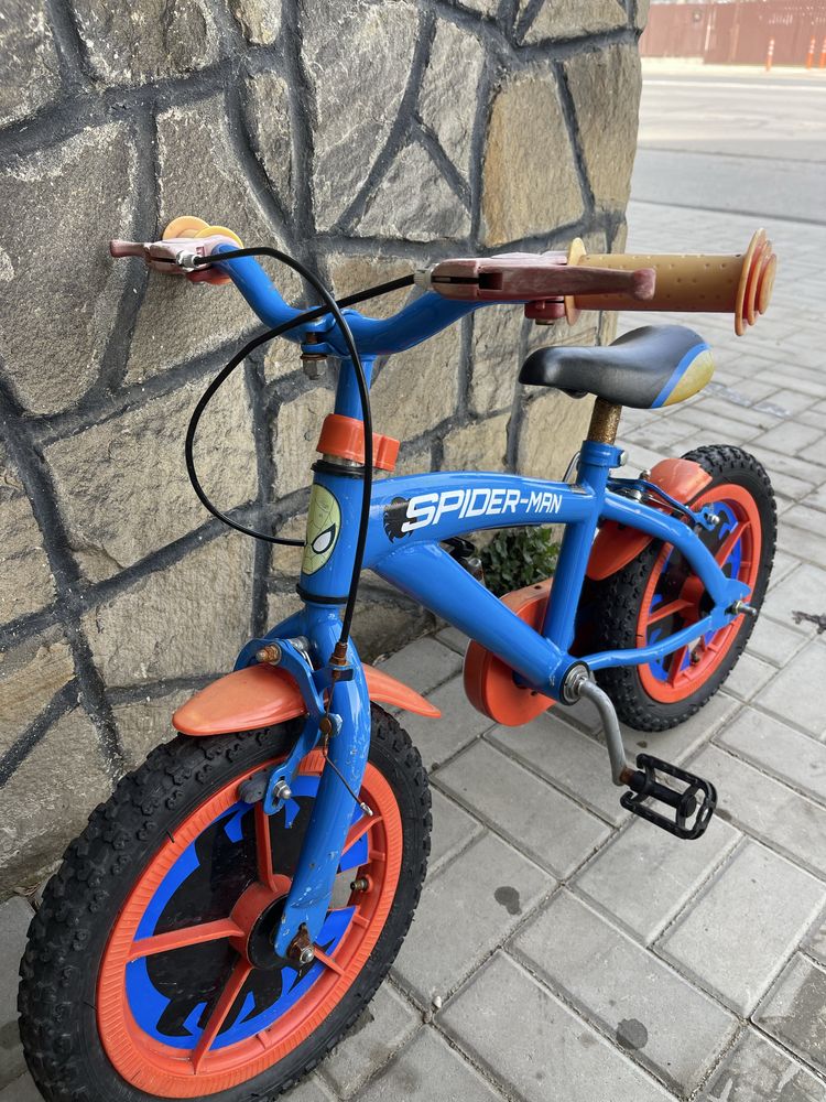 Bicicleta copii spiderman roti 14”