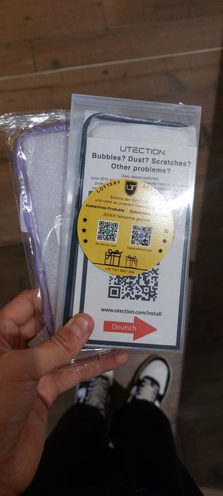 Husa și 2 folii protecție iphone 15 +