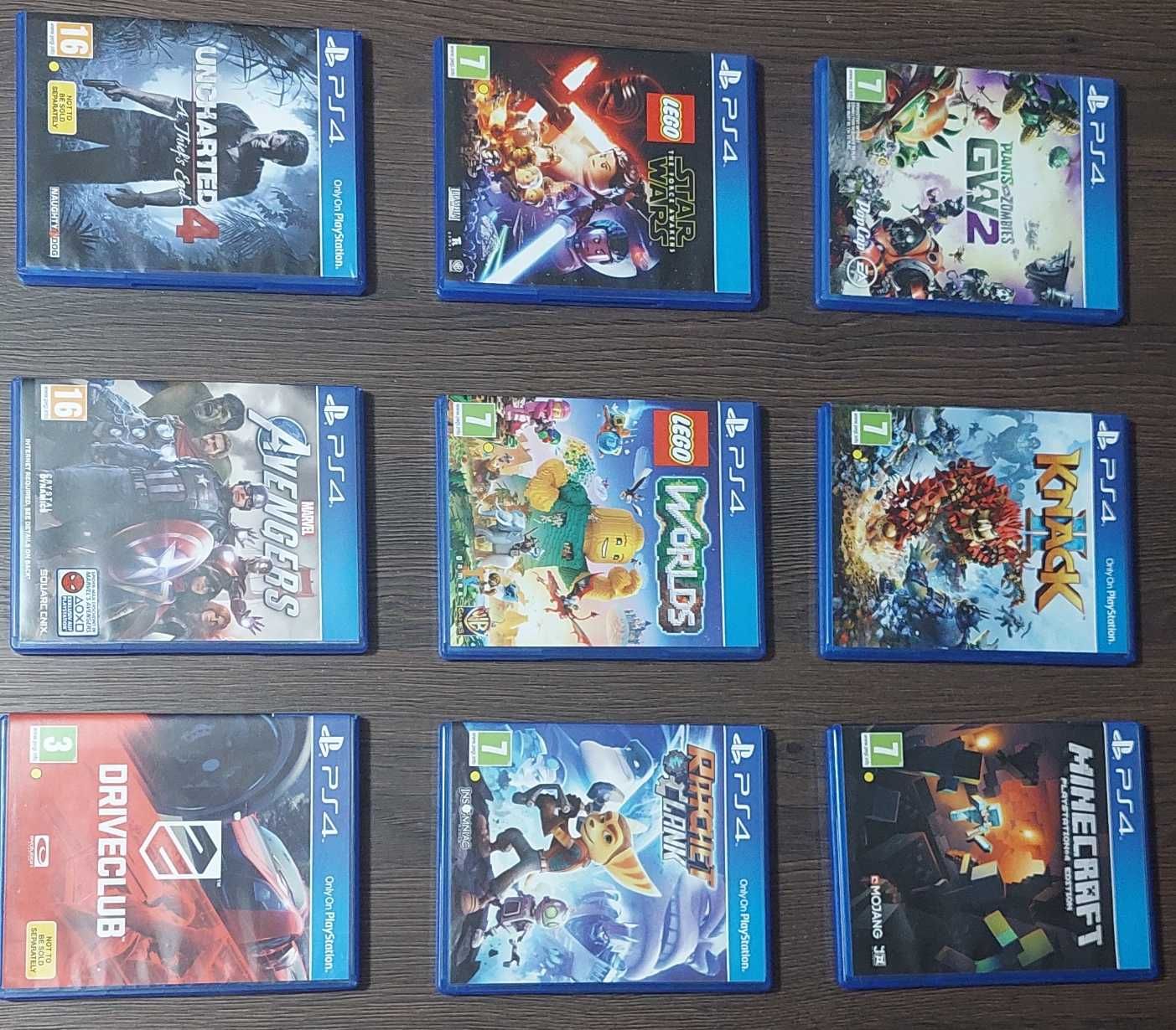 Jocuri PS4 (La alegere sau toate la pachet)
