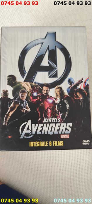 filme 5 DVD colectia Avengers nr 6 este lipsa