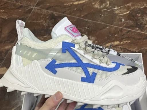 Off white Odsy albastru alb