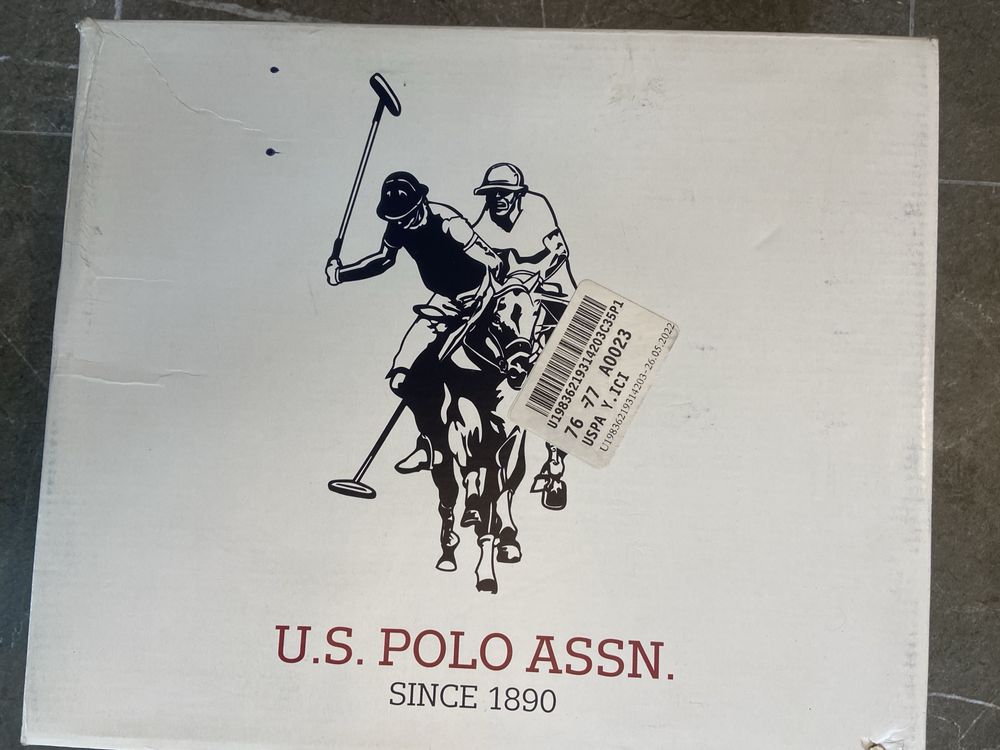 Зимни кожени боти/ботуши US Polo Assn № 44 - Нови
