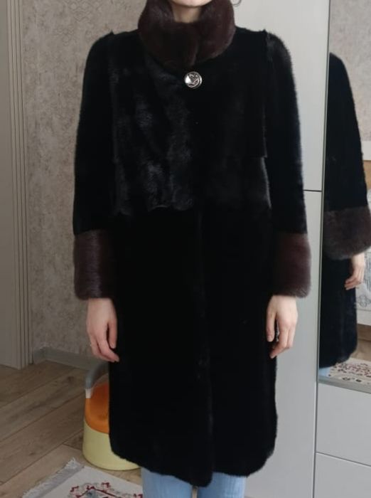 Норковая шуба хорошее состояние