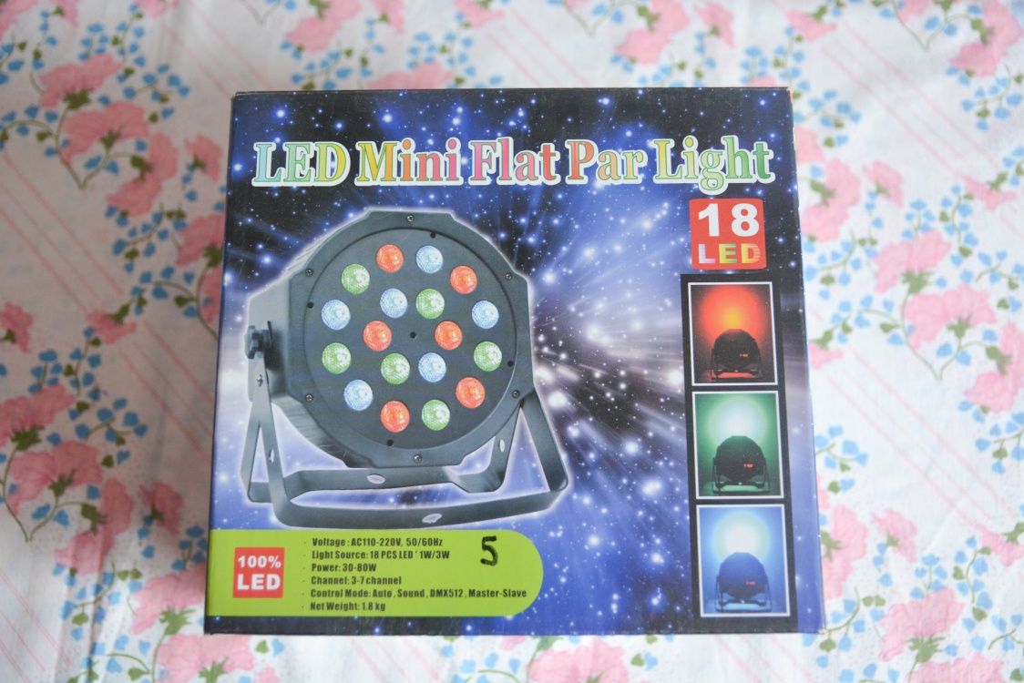 Lumini led cu 36 de leduri, noi, petrecere dj aniversare