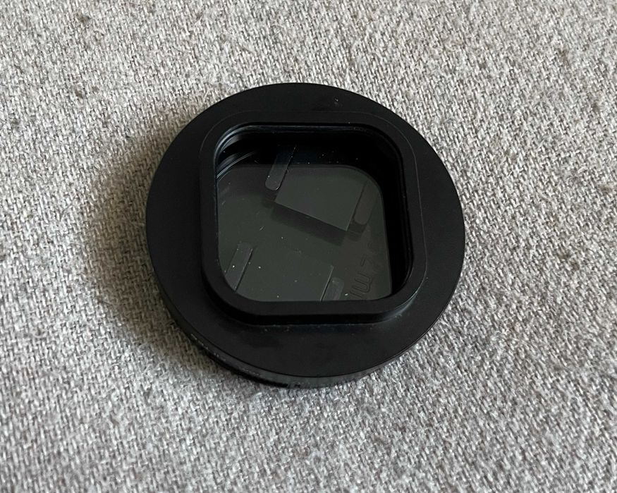 Set filtru UV 52mm cu adaptor GoPro si capac protectie lentila