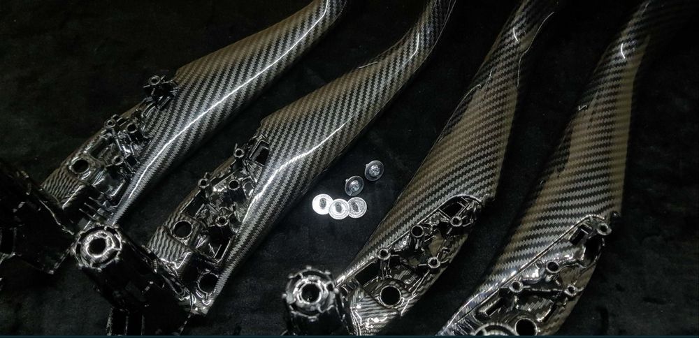 Maner interior BMW G30 carbon