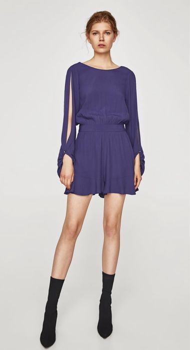 Син гащеризон Zara