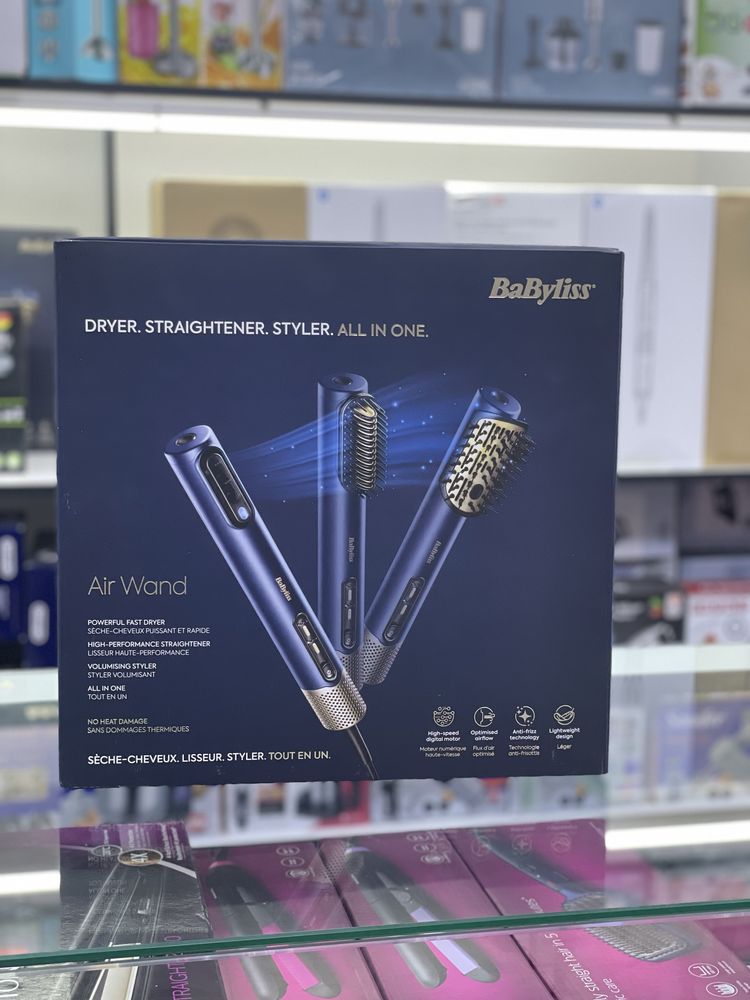 BaByliss Air Wand 3 in 1, фен, фен расческа