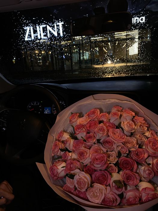 51 шт розывый роза свежий