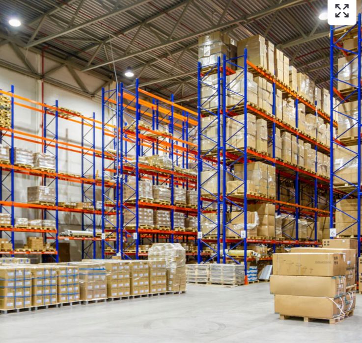 Rafturi metalice pentru depozitare paleti