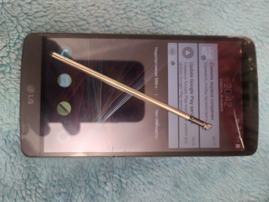 LG G3 Stylus D690 в рабочем состоянии