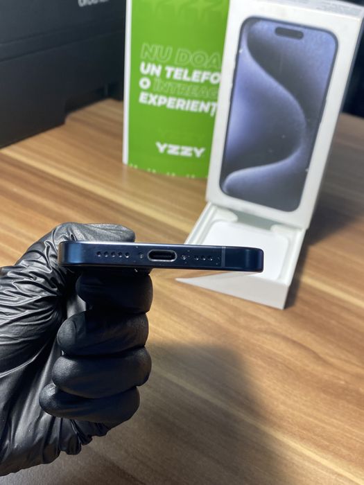 iPhone 15 Pro • 128 GB • Blue Titanium