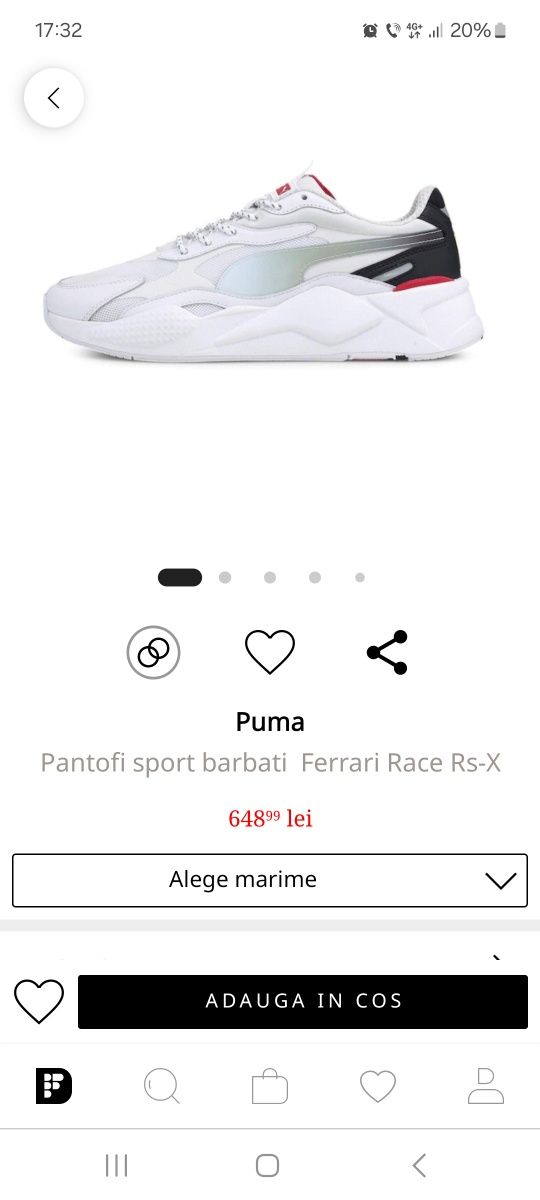Puma Ferrari Race rs-x, marime 41