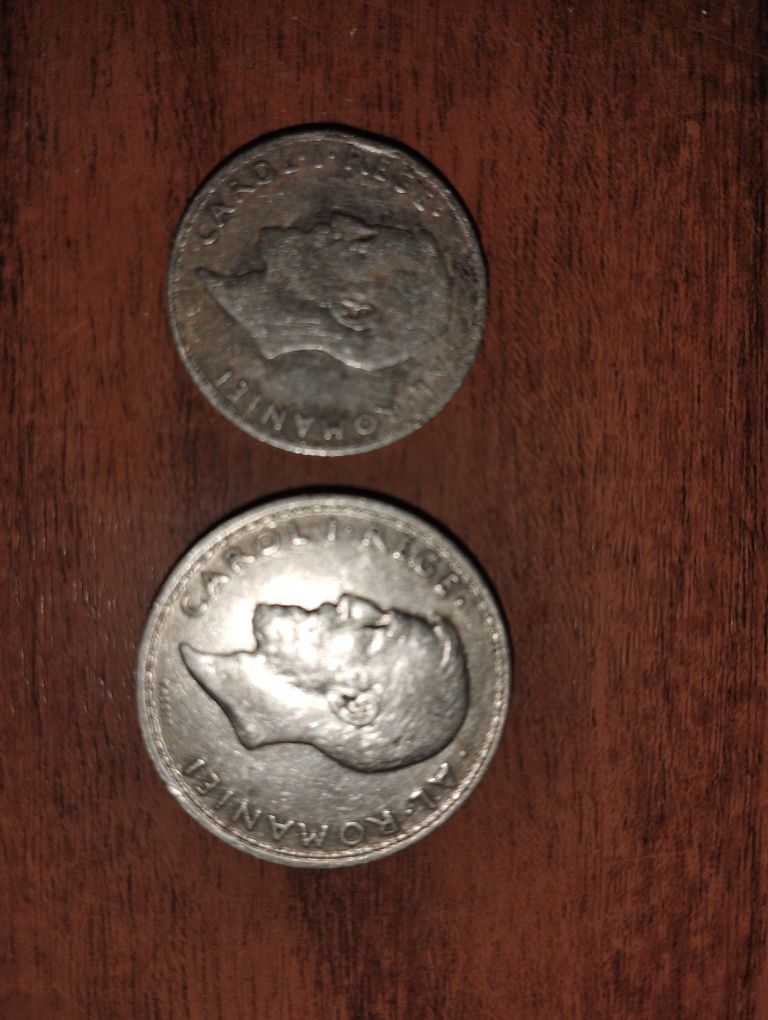 Monede 1912- 1 și 2 lei