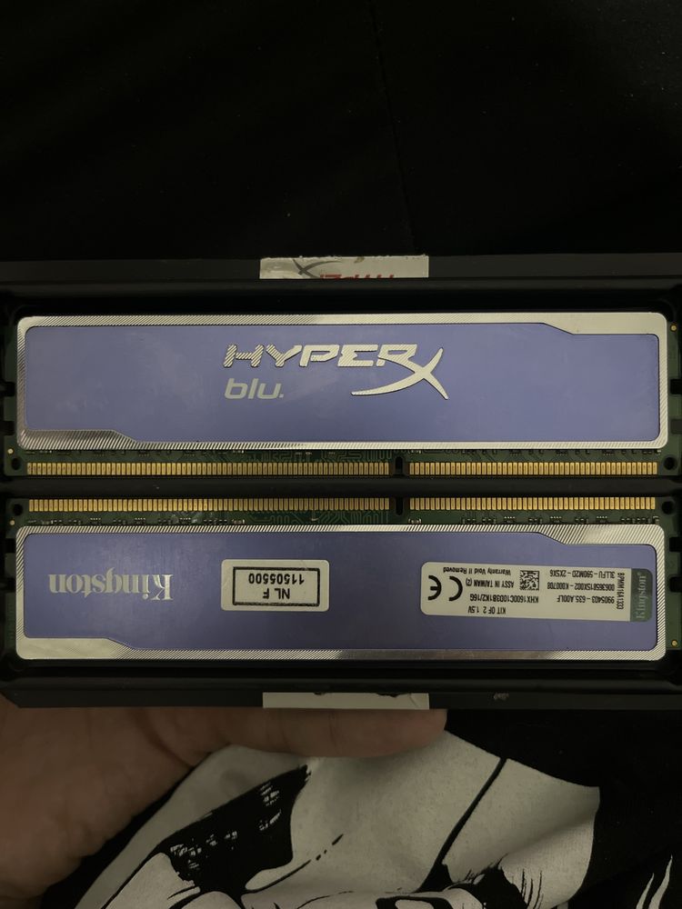 Оперативная память HyperX blu. 16gb. DDR3