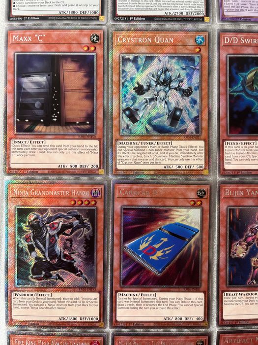 Колекция Yu-gi-oh Singles карти от Quarter Century Stampede