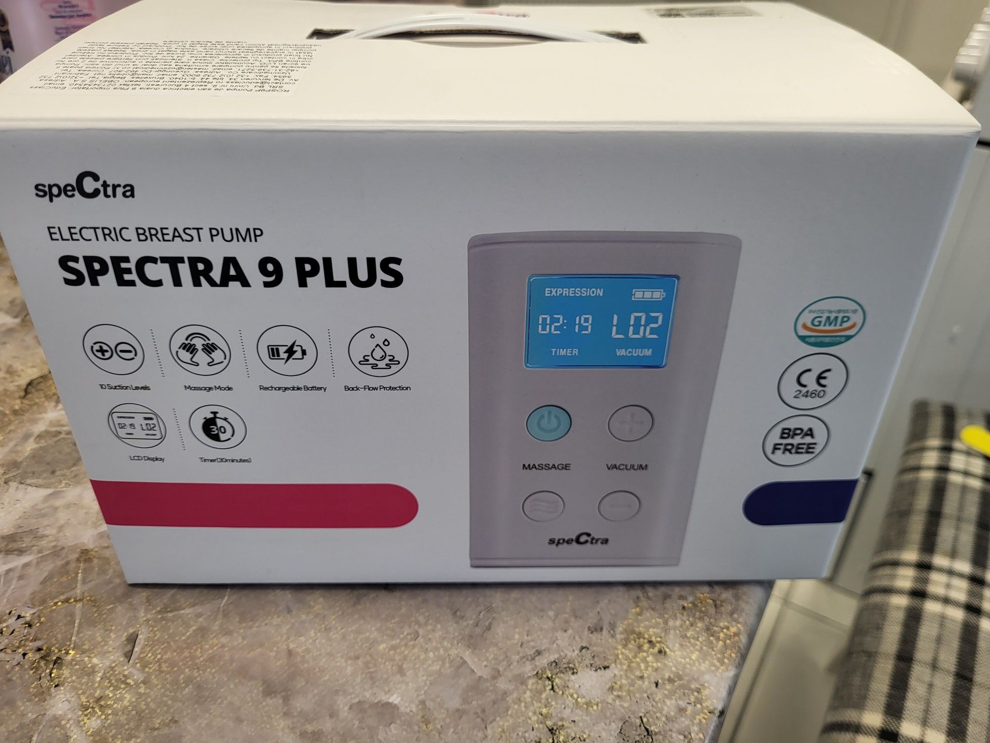 Spectra 9 plus . Electric BREST PUMP