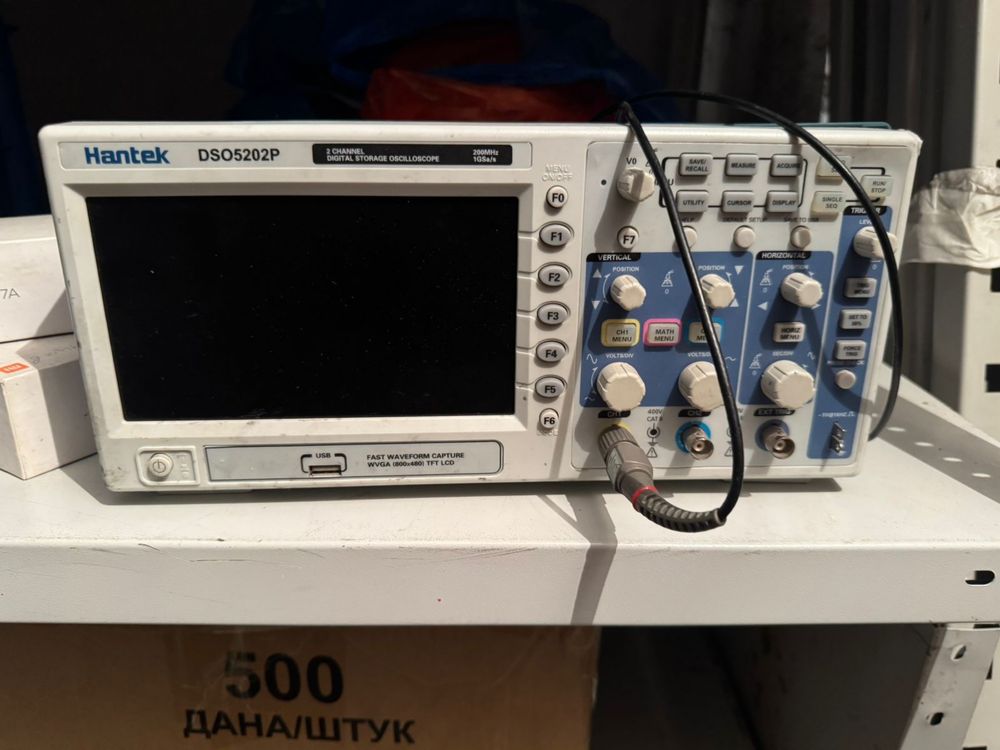 Осциллограф Hantek DSO5202P, 200 МГц, 1 GSa/s