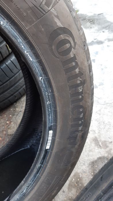 2 anvelope 215/55r18 iarnă marca Continental dot 2022,preț 260 lei/buc
