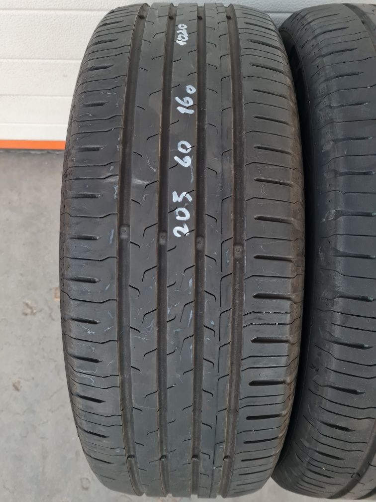 Летни гуми 2 броя CONTINENTAL EcoContact6 205 60 R16 дот 1020
