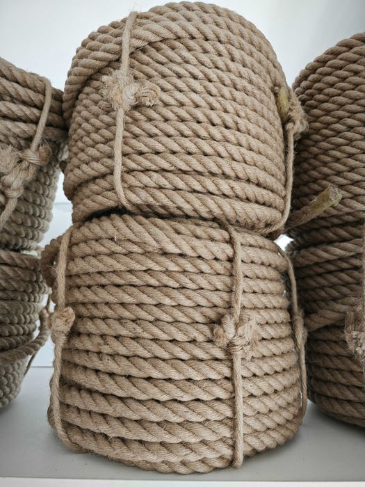 Канат джутовый 12мм,14мм , верёвка,бечевка, шнур