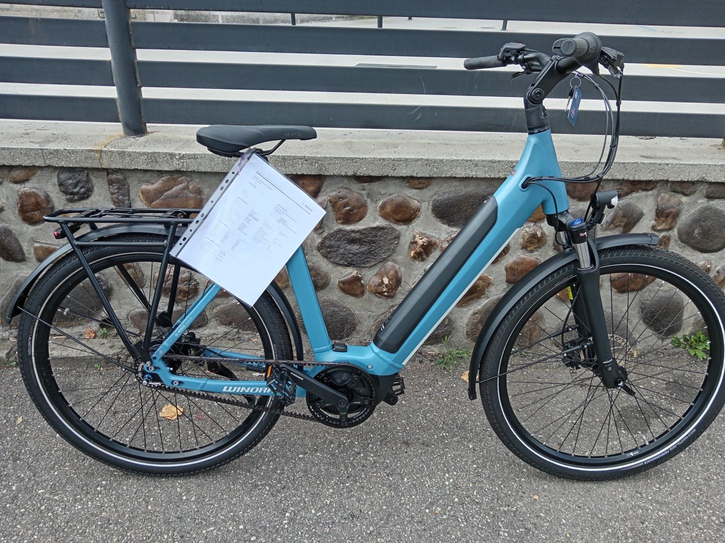 Bicicleta electrica winora sinus r8E, e bike bosch smart