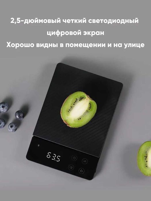 Электронные кухонные цифровые весы Xiaomi Duka ATuMan ES1 USB 8 кг