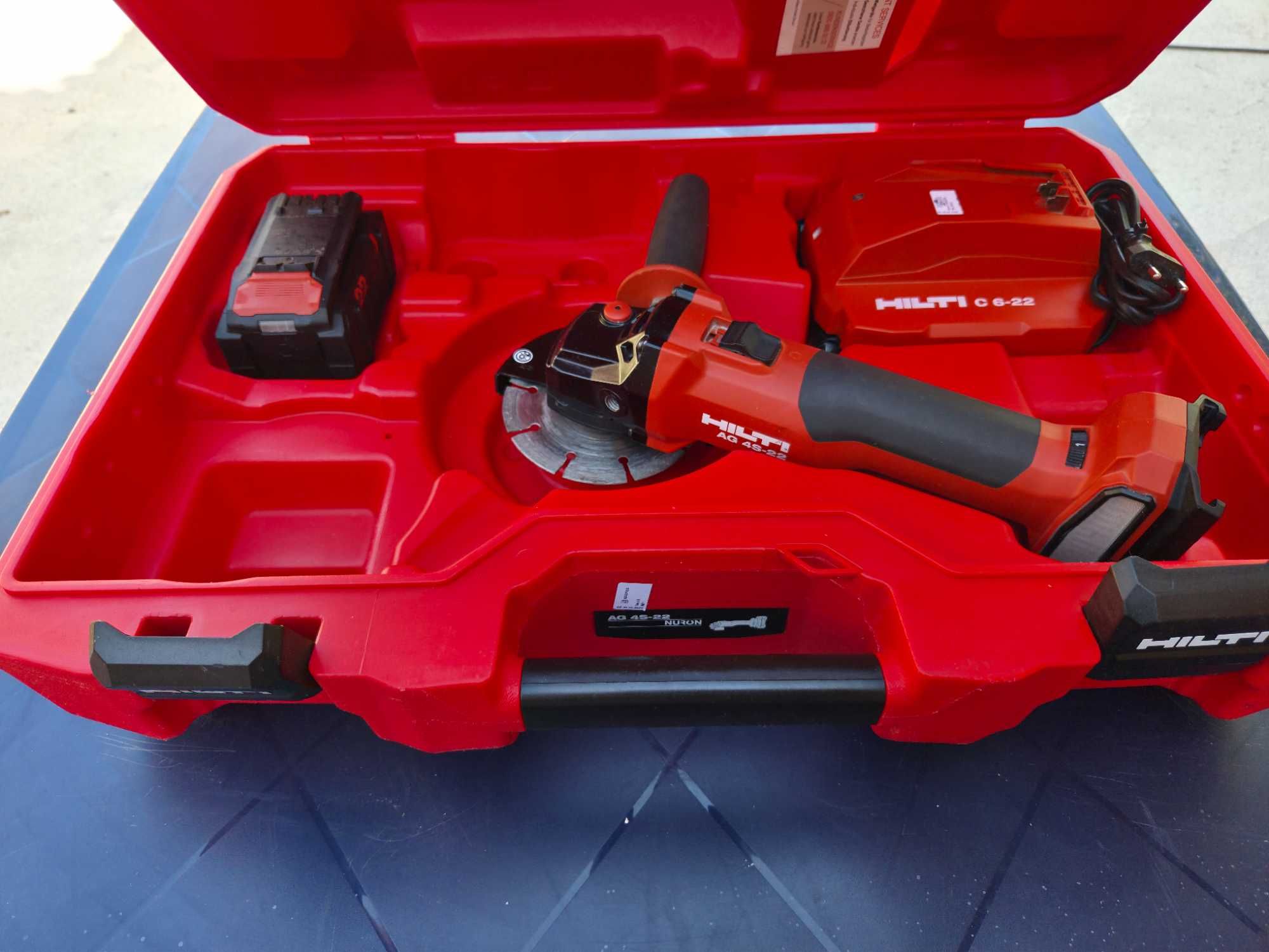 Hilti AG 4S-22 акумулаторен ъглошлайф / флекс, 22V Nuron платформа