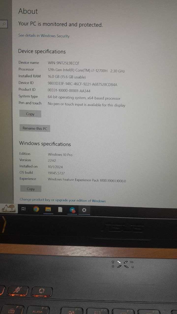 ASUS TUF Gaming F15