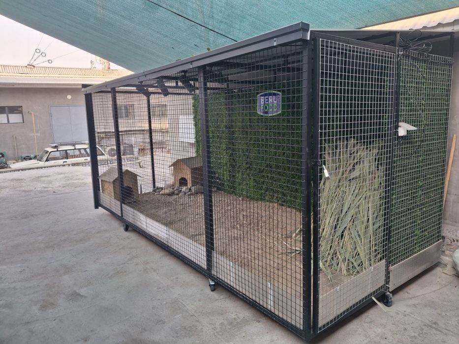 Вальер для птиц:фазана,куропатки и цесарки