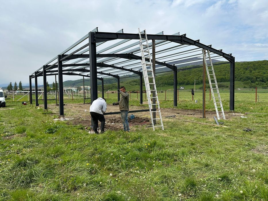 Hala metalica pentru Depozitarea Materialelor de Constructii