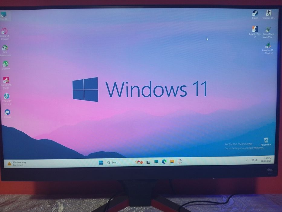 Vand PC ryzen 5 cu monitor