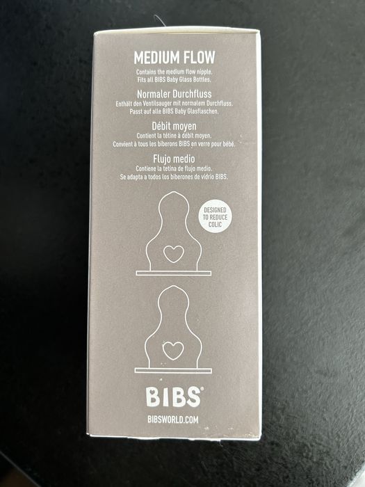 Стъклени бебешки бутилки Bibs