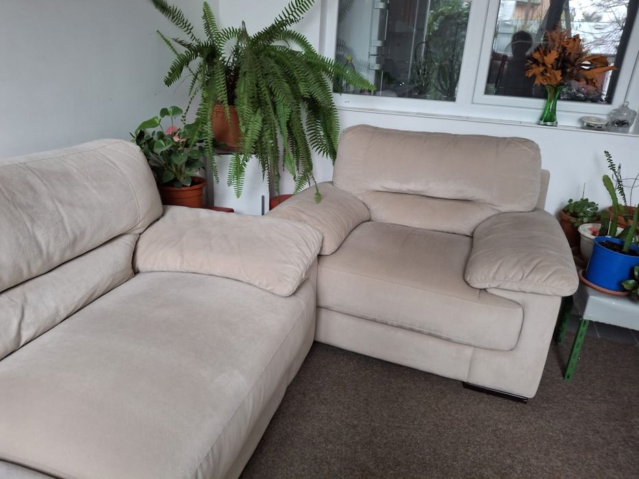 Canapea + fotoliu Mobexpert