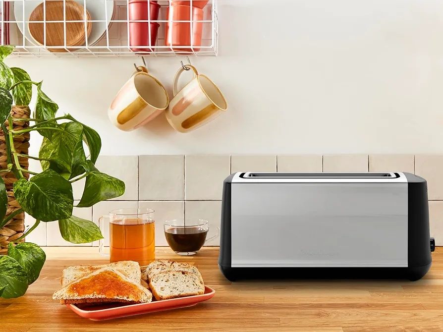 Тостер за филийки Moulinex Subito Select LS342D10,1700W,7нива,2 слота.