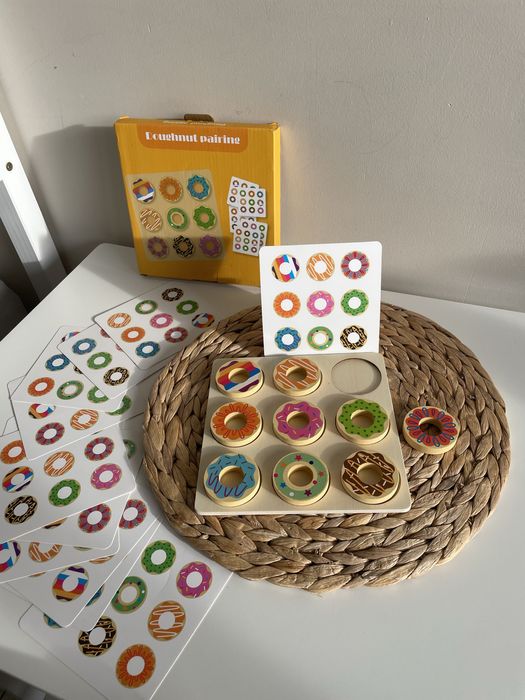 Дървени образователни играчки, пъзели, сортери