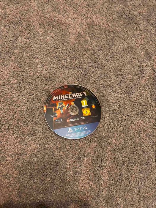 Minecraft  диск за ps4