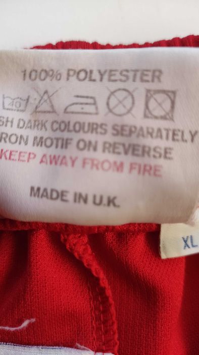 Шорти на ФК Ливърпул на Рийбок 1996-1997 домакини размер XL