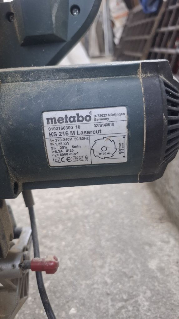 metabo настолен циркуляр/пендула