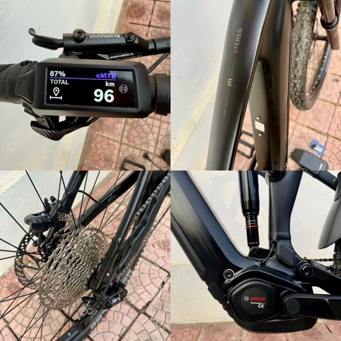 Bicicleta electrica Cube Stereo One 44 2025 M Bosch Cx5 100NM bat800wh