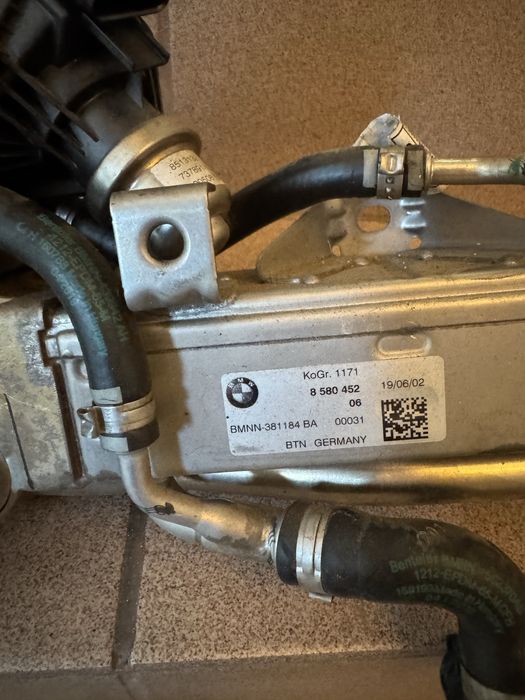 EGR+ racitor gaze BMW G20