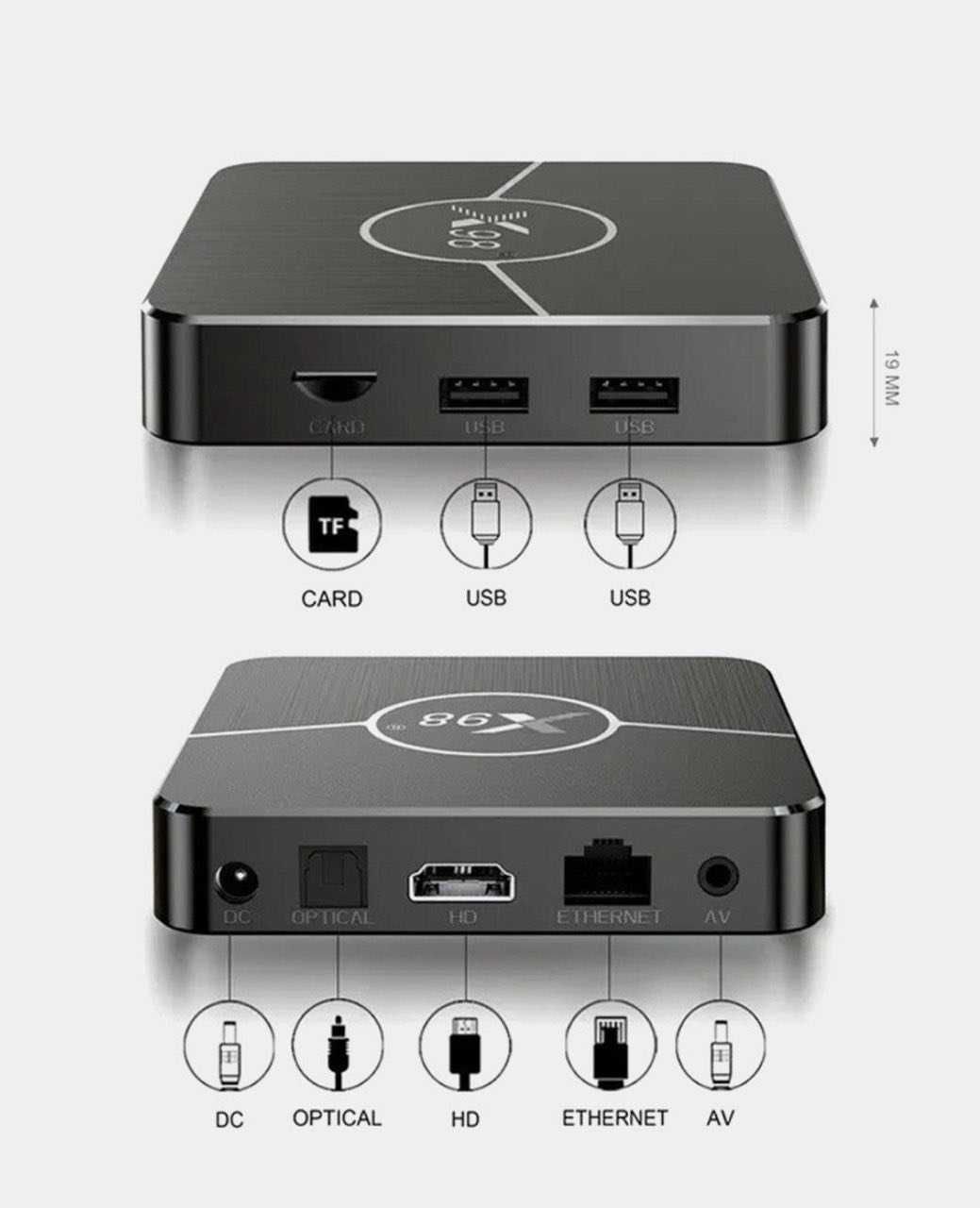 Смарт-приставка X98 Plus