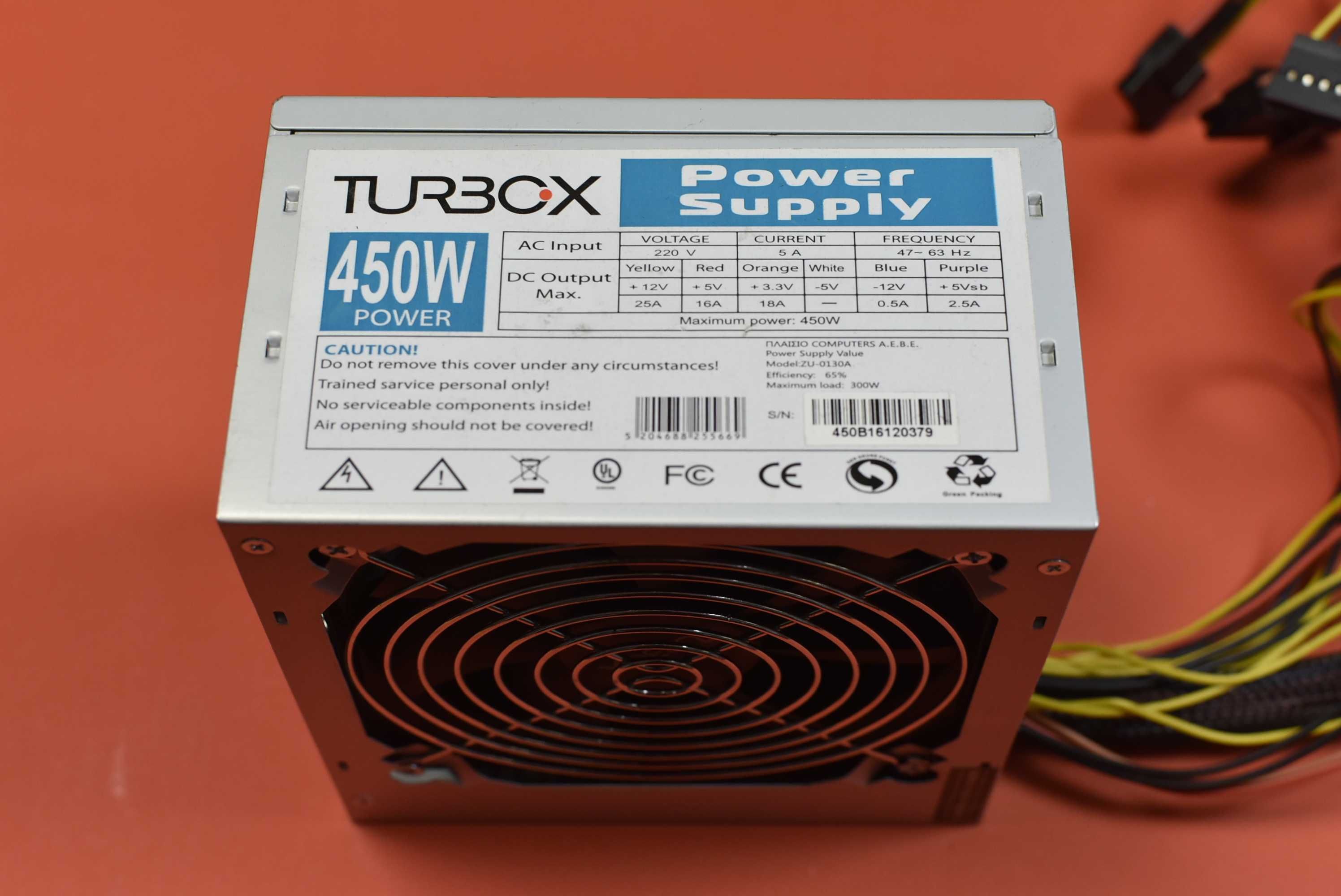 Компютърно захранване Turbo-X 450W Power