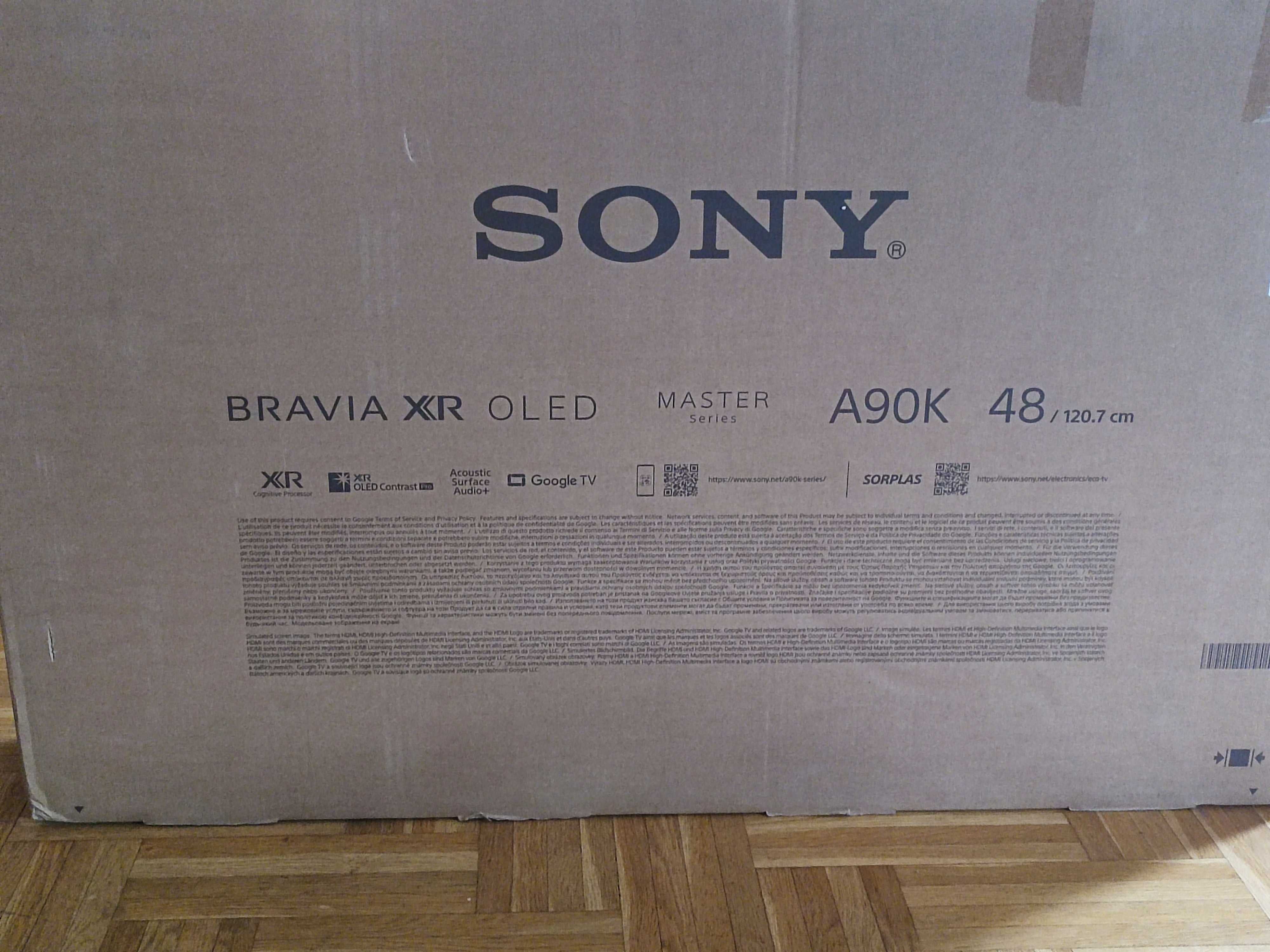 Чисто нов OLED Smart TV SONY XR-48A90K с гаранция и в кашон