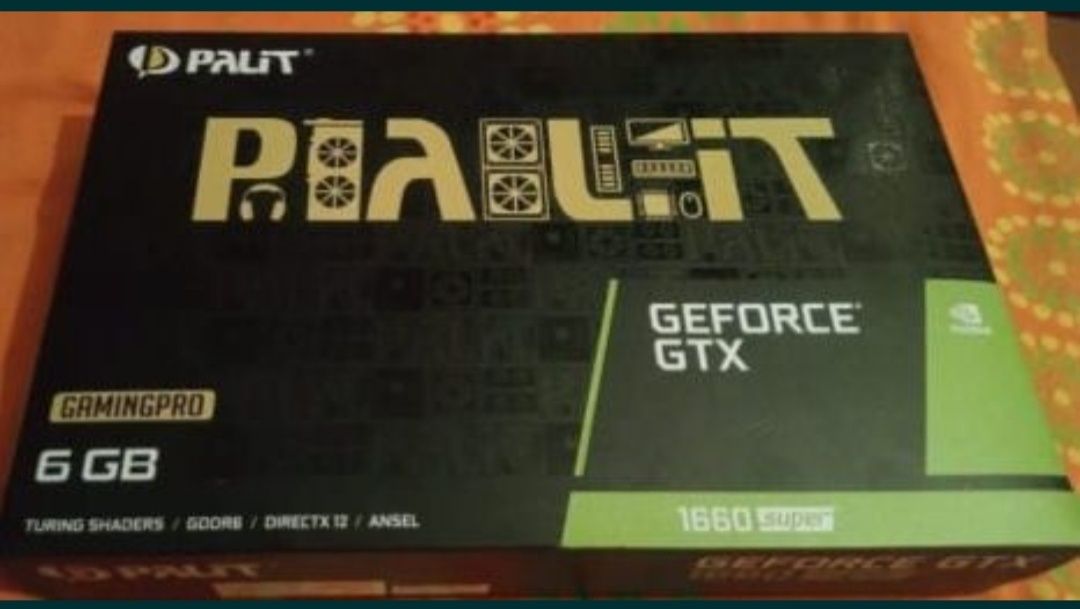 Видеокарта gtx 1660 super 6gb palit