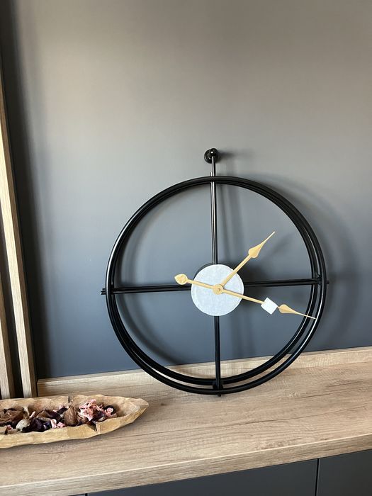 Vand ceas de perete, din metal, 50 cm diametrul