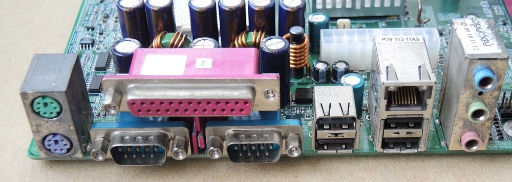 Epox EP-8K9A7I VIA Apollo KT400A Socket 462/A Testat, sunet defect