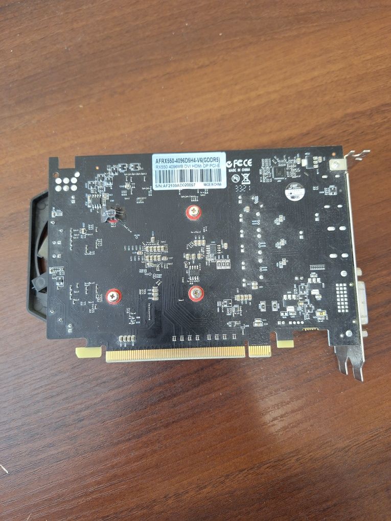 Видеокарта AMD RX 550 4Gb