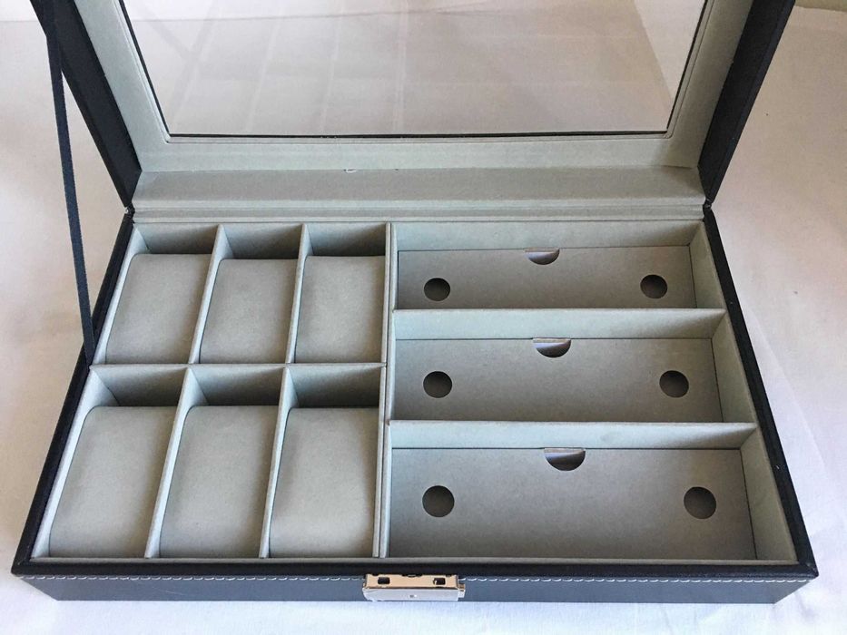 Cutie Ceasuri și Ochelari din piele – cadoul ideal. SIGILAT!